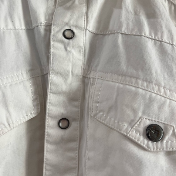 MENS MARC BUCHANAN LONG SLEEVE PEARL SNAP SHIRT - Picture 4 of 5